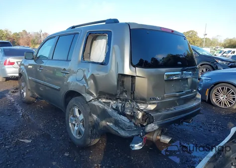 2009 Honda Pilot Ex-L из США, поврежденный, VIN 5FNYF485X9B040187